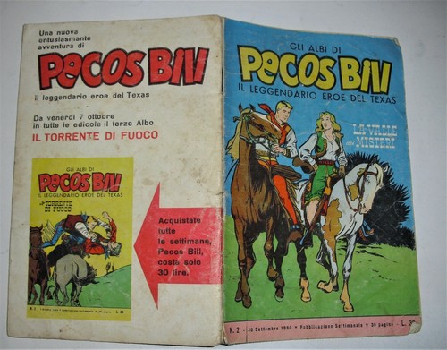 Fumetto western pecos bill - fumetto,