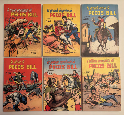 Pecos bill raccolta alpe 6 - bill,