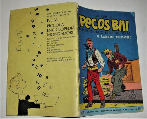 Fumetto western pecos bill - western,