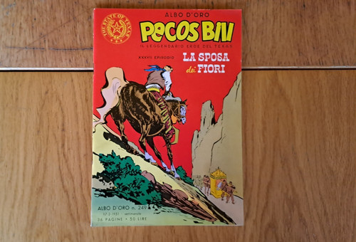 Albo oro 249 pecos - "pecos, bill
