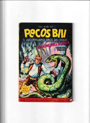 Fumetto gli albi pecos bill - fumetto,