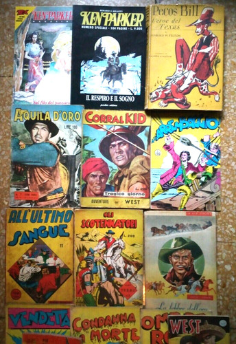Fumetti west lotto blek - fumetti,