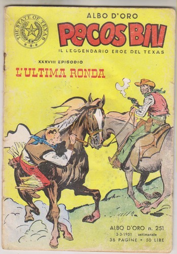 Pecos bill albo oro 251 - d'oro, n.